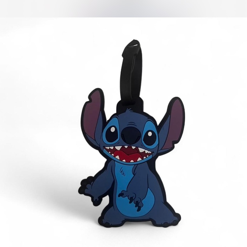 Disney Blue and Black Stitch Luggage Tag